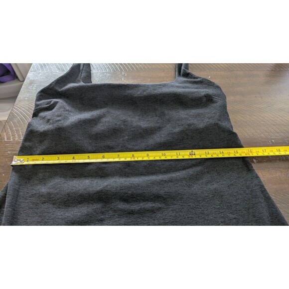 Beyond Yoga Spacedye Icon Midi Dress Darkest Night Black Charcoal Stretch Large - Picture 9 of 10